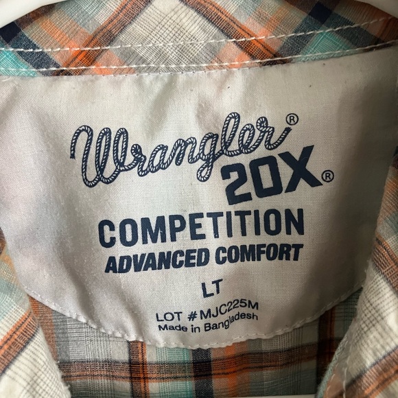 Wrangler- 20X competition - advanced comfort - men’s large Tall (LT) - Picture 2 of 3